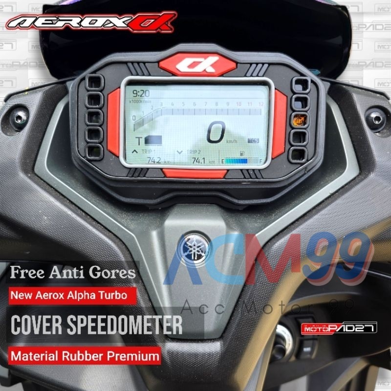 ฝาครอบเรือนไมล์ Motopad27 Aerox Alpha Turbo