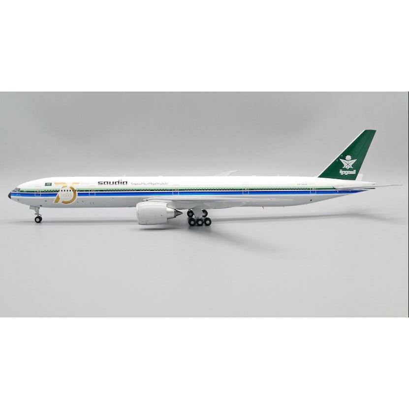 สินค้าใหม่ JC Wings LH2336 Saudi Airlines B777-300ER HZ-AK28 1: 200 โลหะผสม