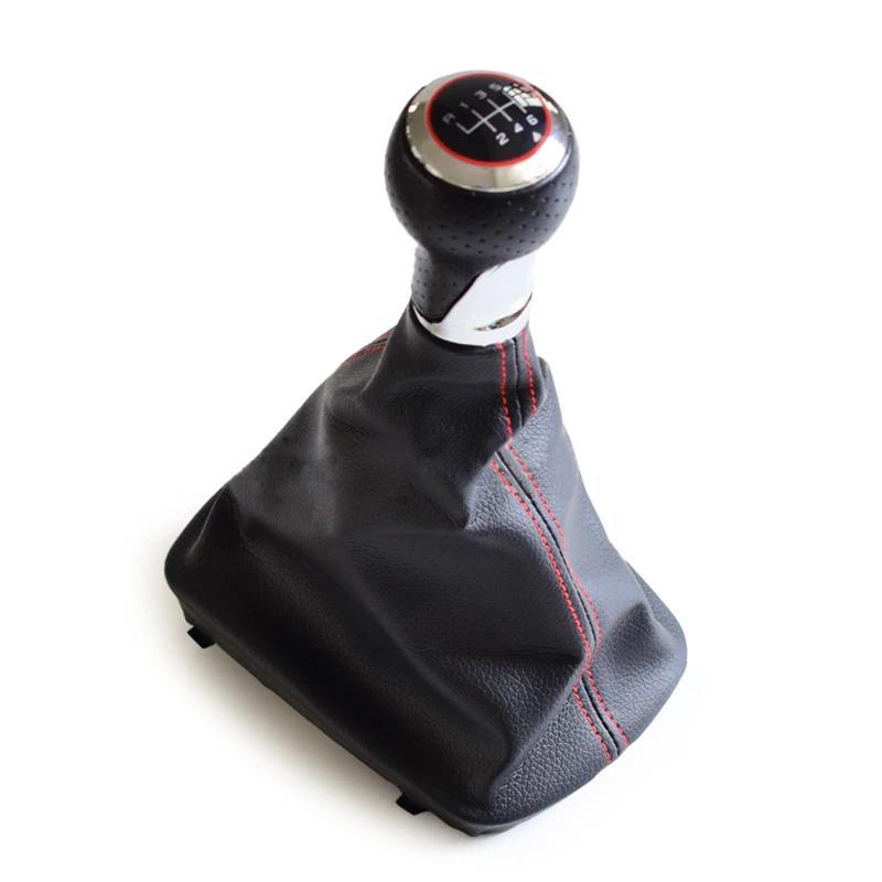 6 เกียร์เกียร์ Shift Knob ฝุ่น Boot แบบบูรณาการ Gaiter สําหรับ Audi Q5 8R A4 B6 B7 B8 S4 8K A5 8T A6