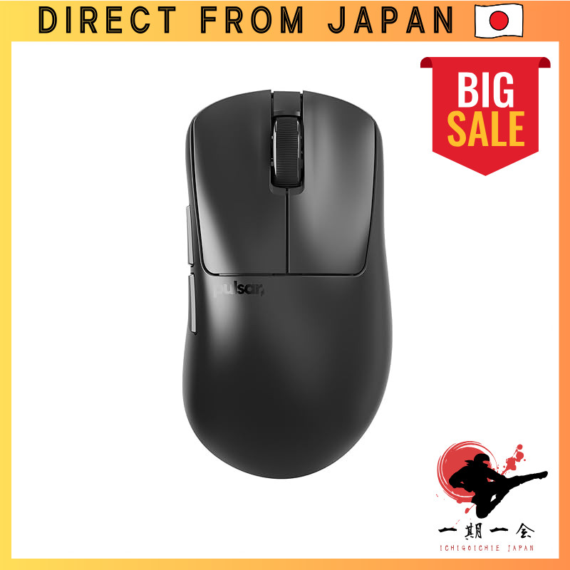 Pulsar Gaming Gears Xlite V4 Mini Wireless Gaming Mouse Ultra Lightweight 52 grams 1ms 32000 DPI Opt