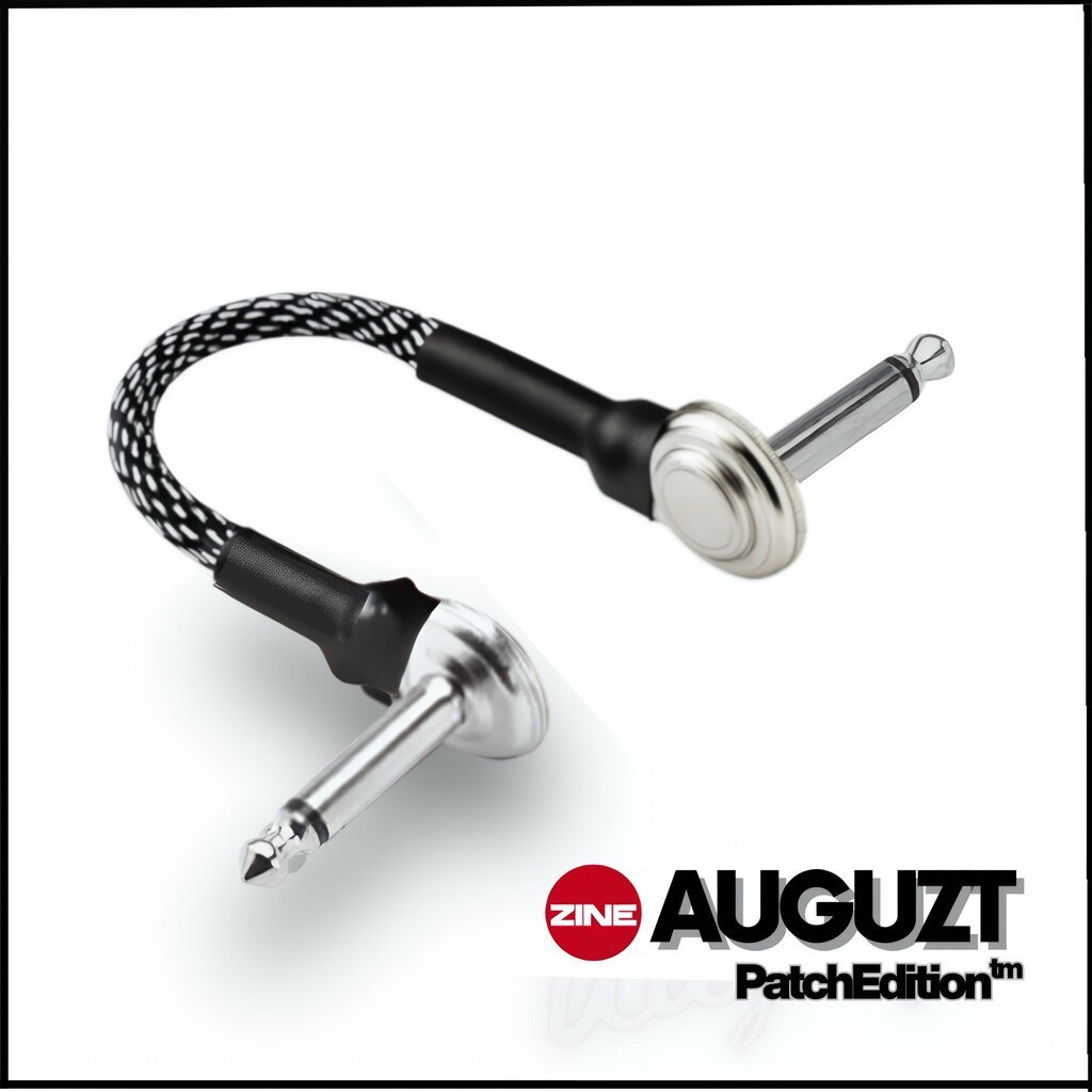 ZINE AUGUZT PATCH CABLE EDITION เอฟเฟค สายพ่วงเอฟเฟค