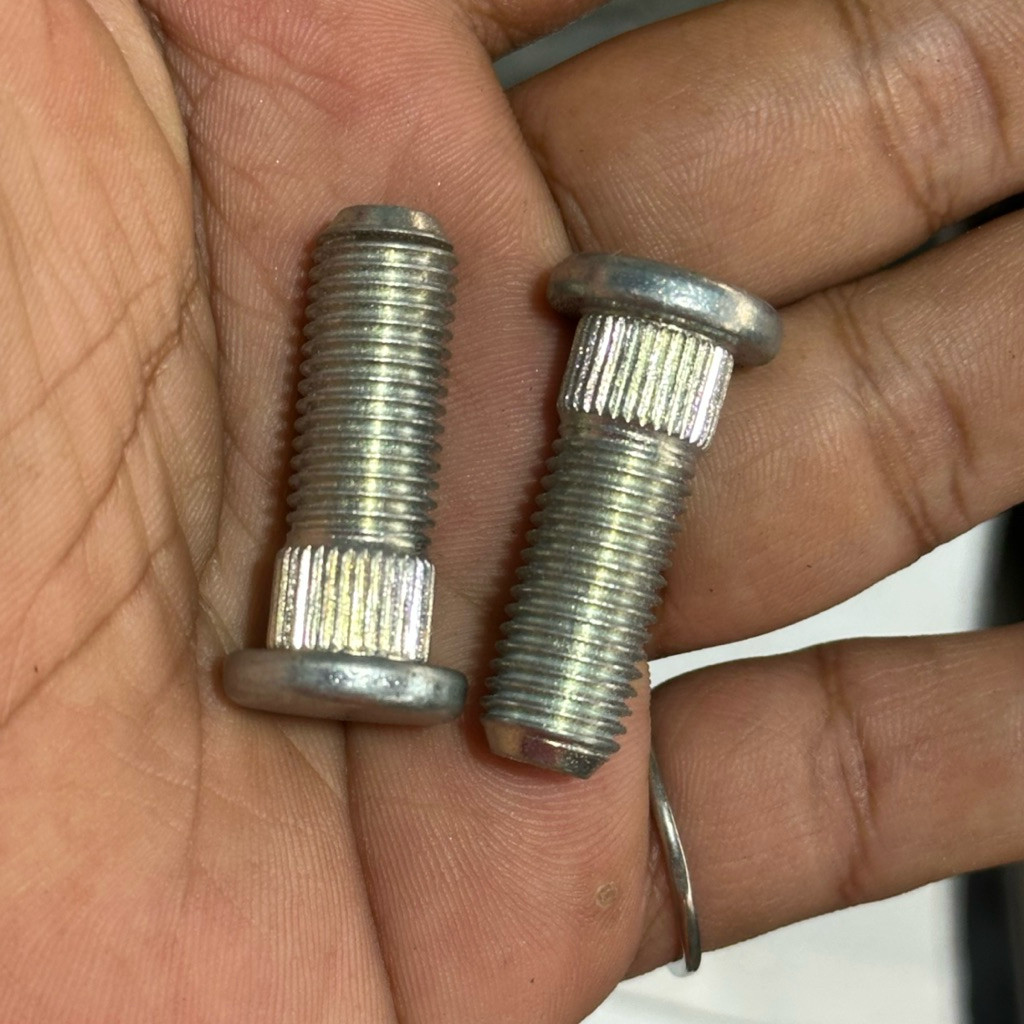 14 M10 BOLT 3 ซม.LENGTH COUPLE BOLTS FLAT WHEEL BOLTS ORIGINAL BOLTS GEARS SURU GRIGISIG