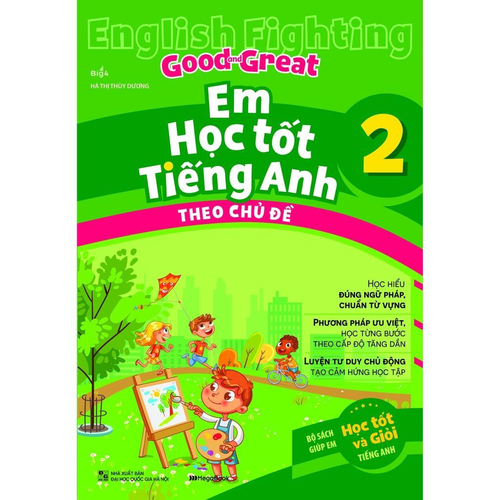 หนังสือ - English Fighting Good And Great - I Learn English Well By Topic Grade 2 - Megabook