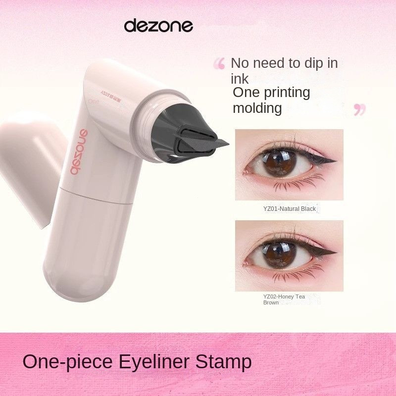 DEZONE Eyeliner Seal Precision Eyeliner Long Hanging Portable Anti-Application Natural