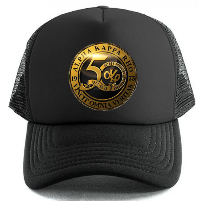 AKP Akhro Skeptron 50th Golden Anniversary Trend Net Dads Cap Hat Snap Back Baseball Snapback (D2) Y