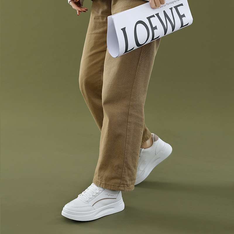 ZY999 รองเท้าสีขาวผู้หญิงรองเท้าสเก็ต ฤดูใบไม้ผลิและฤดูใบไม้ร่วงใหม่ lo