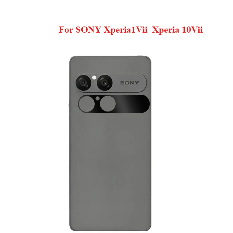 สําหรับ Sony Xperia 10 1 VII กลับกระจกนิรภัยฟิล์มกันรอยกล้องสําหรับ SONY Xperia1Vii Xperia 10Vii 3D 