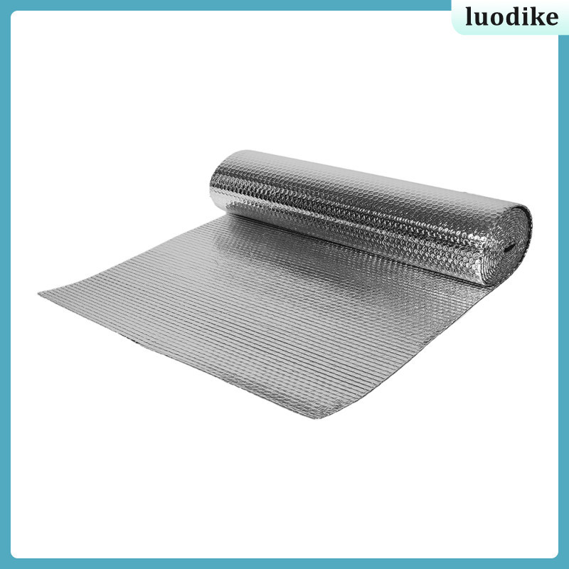 ฉนวนกันความร้อนหม้อน้ําสําหรับ Rv Double สะท้อนแสง 300.00X60.00X0.50CM สีเงิน luodike