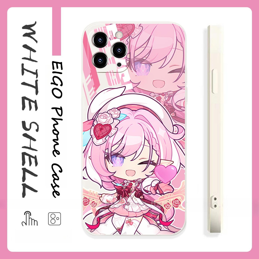 เคส Honkai Elysia iPhone 17 16 iPhone 15 14 13 12 11 Plus Pro Max X XR XS SE 7 6 TPU Clear Case