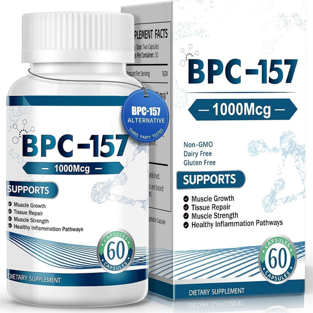 Hot Product BPC-157Capsules การกู้คืนการออกกําลังกายและพยุงกล้ามเนื้อ BPC-157-60 แคปซูล tiudd1031