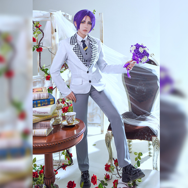 อย่า Goobird Blue Prison Yuying Ling Wang Nana Chengshiro cos เสื้อผ้า Baibao High School Uniform DK