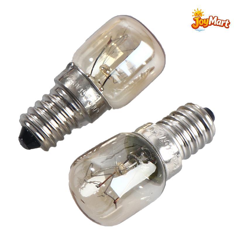 หลอดไฟเตาอบไมโครเวฟทนอุณหภูมิสูง E14s 220V โคมไฟให้แสงสว่างแบบหลอด
