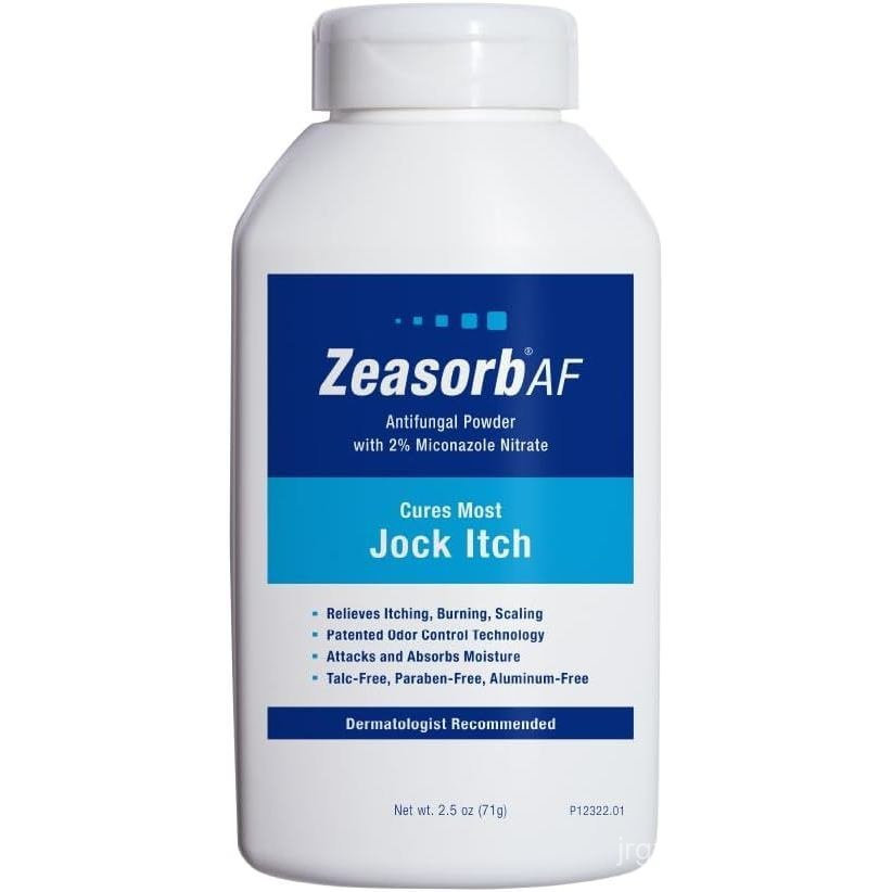 Zeasob Super Absorbent Antifung Powder สําหรับ Jock Itch, Dermatologist แนะนํา, Attacks & Absorbents