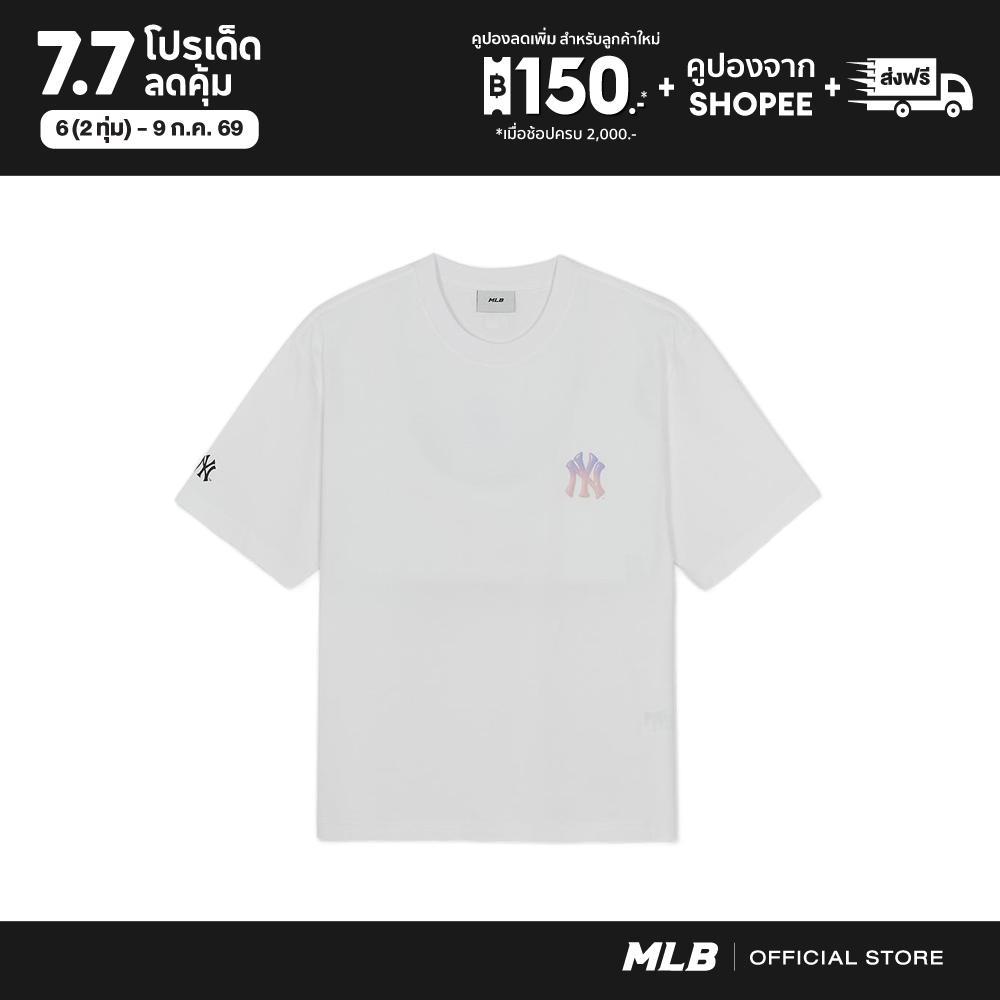 MLB เสื้อยืด ยูนิเซ็กซ์ Bunny Back Graphic Over Fit T-Shirts รุ่น 3ATSN7163 50WHS สีขาว