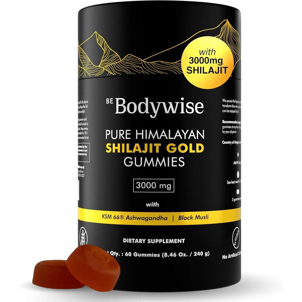 Be Bodywise Pure Himalaya Shilajit Gummy Golden I Lab Test I อย่าเติมน้ําตาล I South Africa Drunk Eg