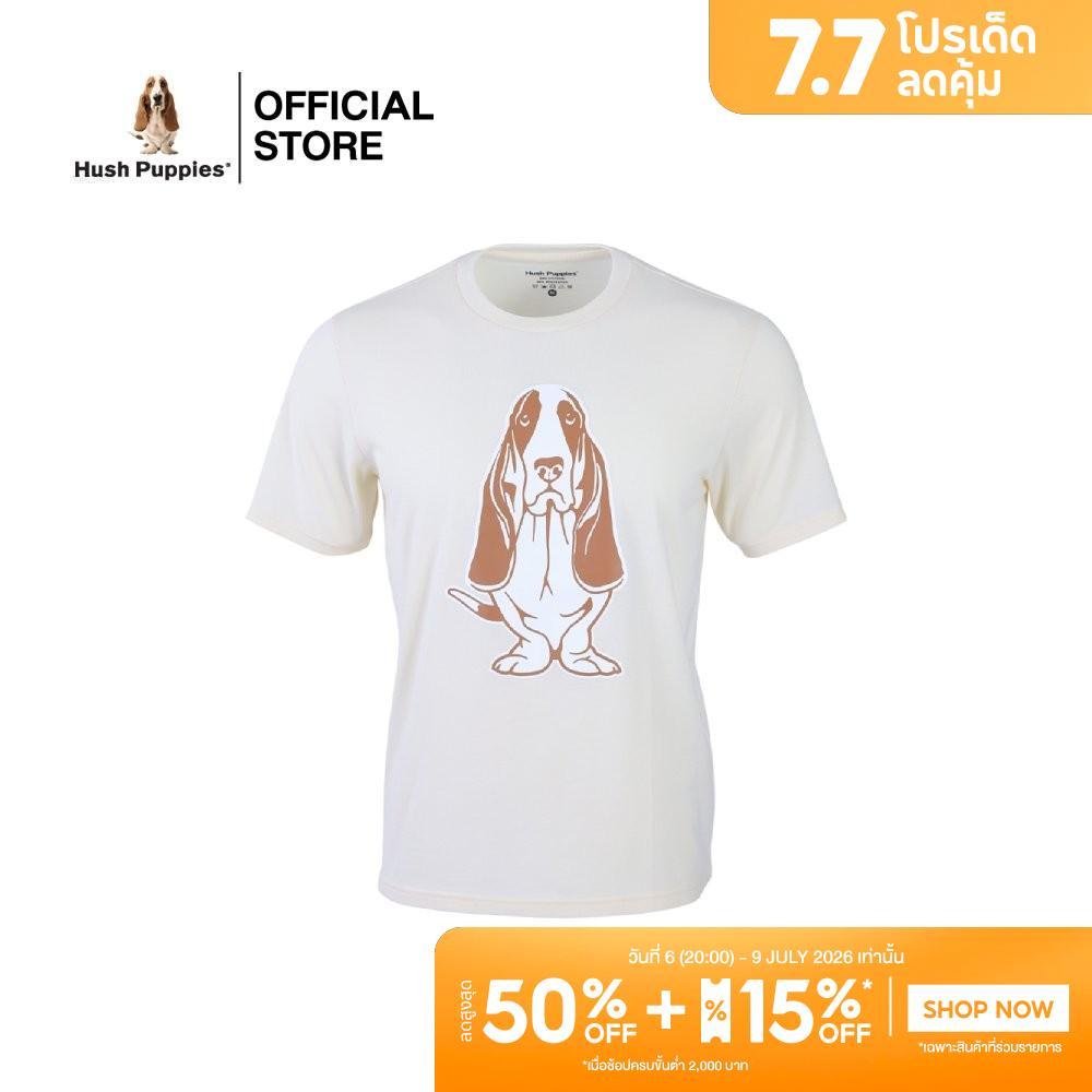 Hush puppies Underwear เสื้อยืดคอกลมแขนสั้นผู้ชาย Affordable รุ่น HU HUCTKAF02 Tee