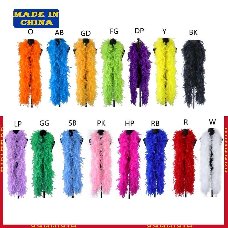 HIK Handmade ตุรกี Feathers สําหรับเย็บปักถักร้อยและหัตถกรรมเครื่องประดับ Creation Stripe Feathers D
