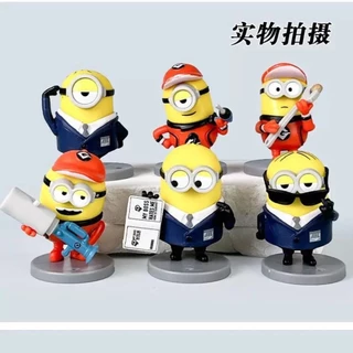 💥 จัดส่งจากประเทศไทย 💥Minions & Monsters Despicable Me Minion คอสเพลย์อะนิเมะรูป COD สต็อกรูปตุ๊กตาของเล่นสําหรับของขวัญเด็กคอลเลกชันเครื่องประดับรถบ้านเค้กตกแต่ง Gacha