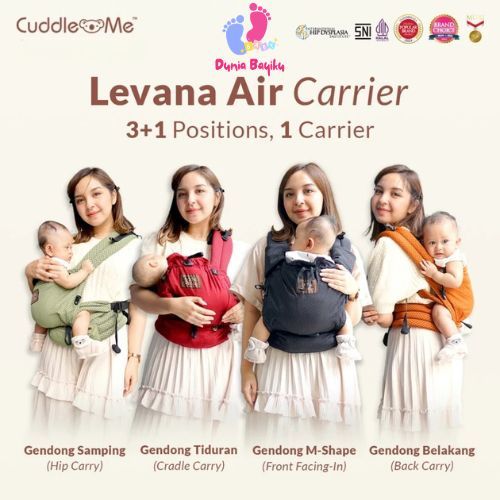 CUDDLE ME Levana Air Carrier - เป้อุ้มเด็ก - Kangaroo Carrier SSC M Shape Adjustable