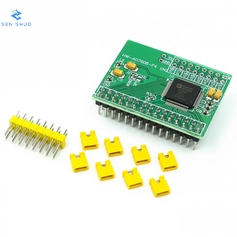 AD7606 Data Collection โมดูล 16-Bit ADC 8-Channel Synchronous Sampling ความถี่ 200KHz