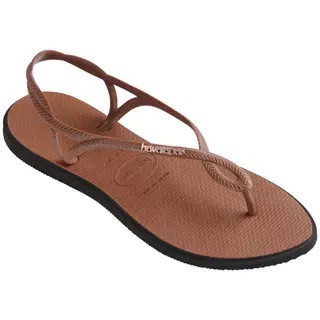 HAVAIANAS รองเท้าแตะ กันลื่น น้ำหนักเบา Luna Point Sandals BROWN 414992116963F_F5BRXX