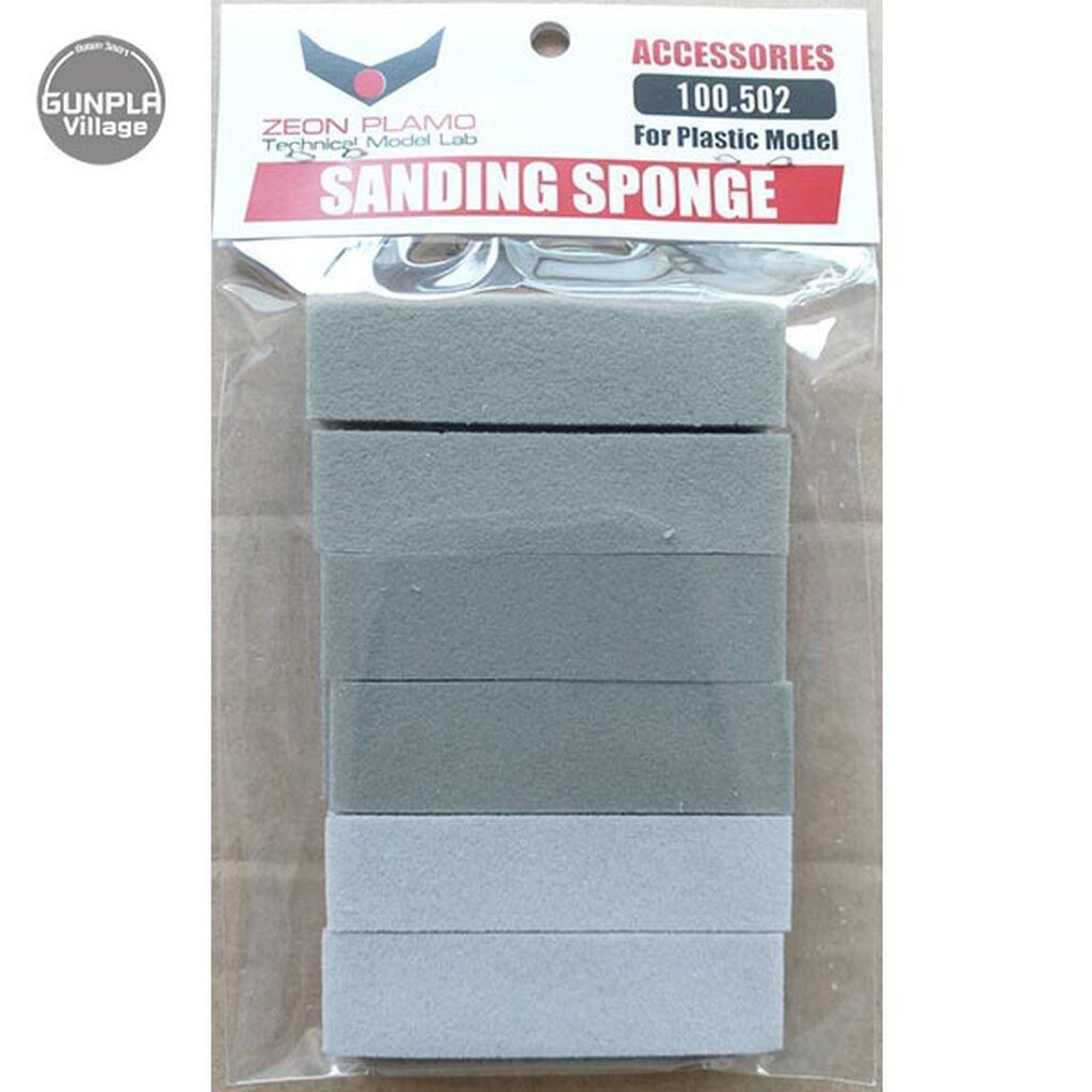 Zeon Plamo 100.502 Sanding Sponge ZP100502SS (อุปกรณ์ทำสี) (Tool)