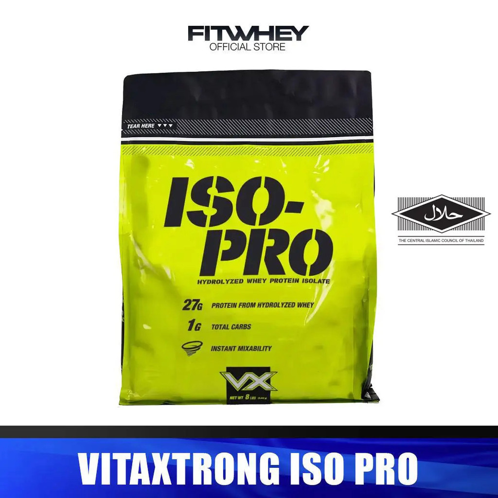 VITAXTRONG ISO - PRO 8 LB WHEY PROTEIN เวย์โปรตีนไอโซเลท จาก Fitway WHEY PROTEIN ISOLATE