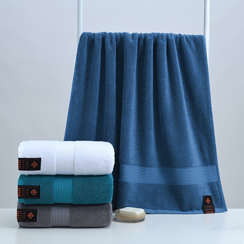 Zelia ผ้าเช็ดตัว 5A ต้านเชื้อแบคทีเรียหนาพิเศษ 100% Xinjiang Cotton Hilton 650g ผ้าเช็ดตัวของที่ระลึ