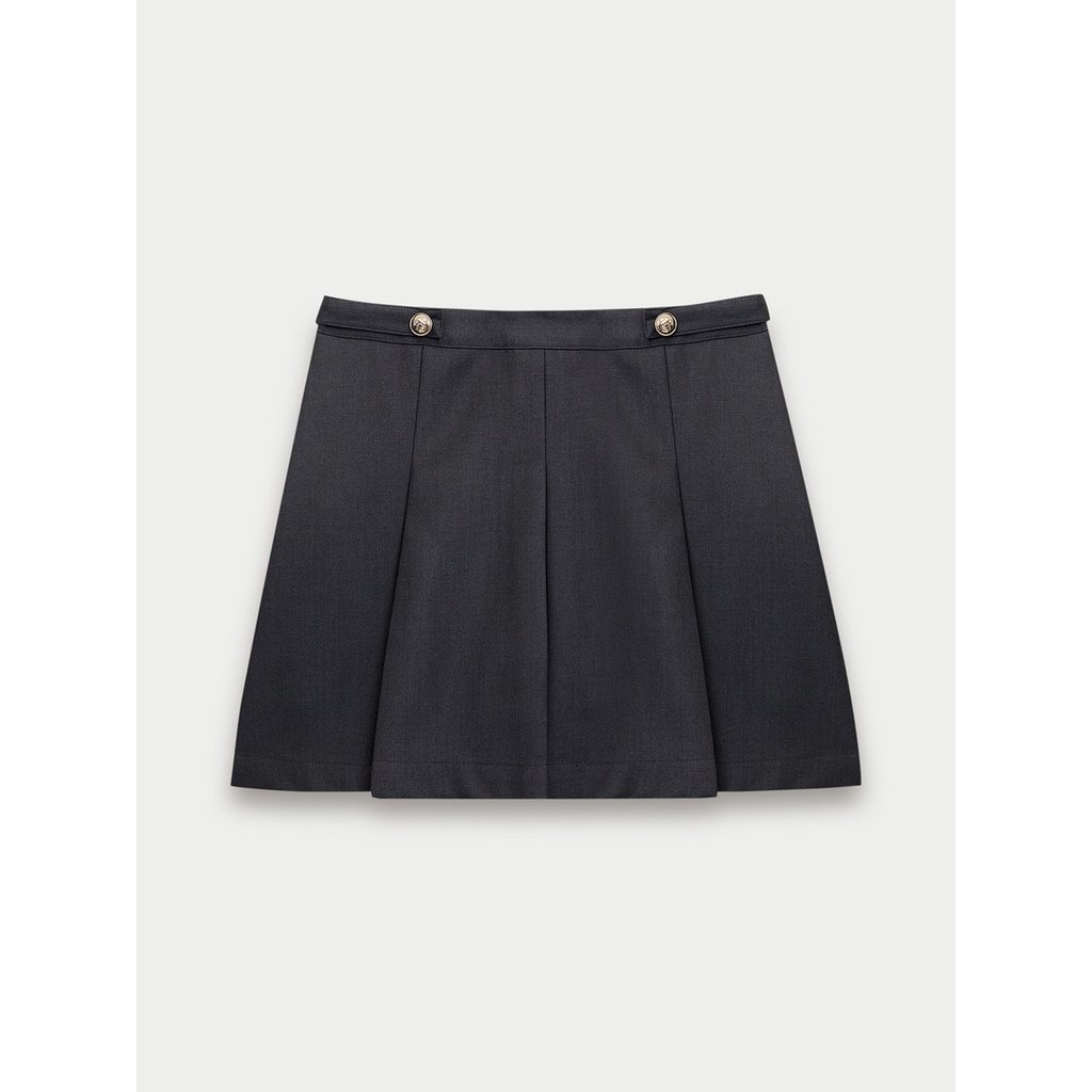 [Pomelo] กระโปรงสั้นจีบพลีท / Pleated Mini Skirt