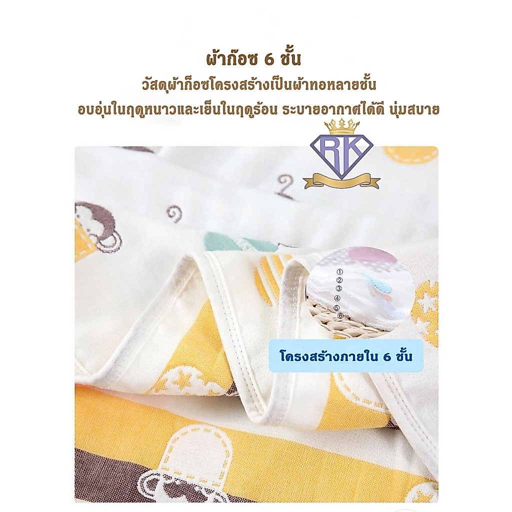 C0017 ผ้าห่มผ้าสาลูขนาด 80x80ซม. รูปที่ 6