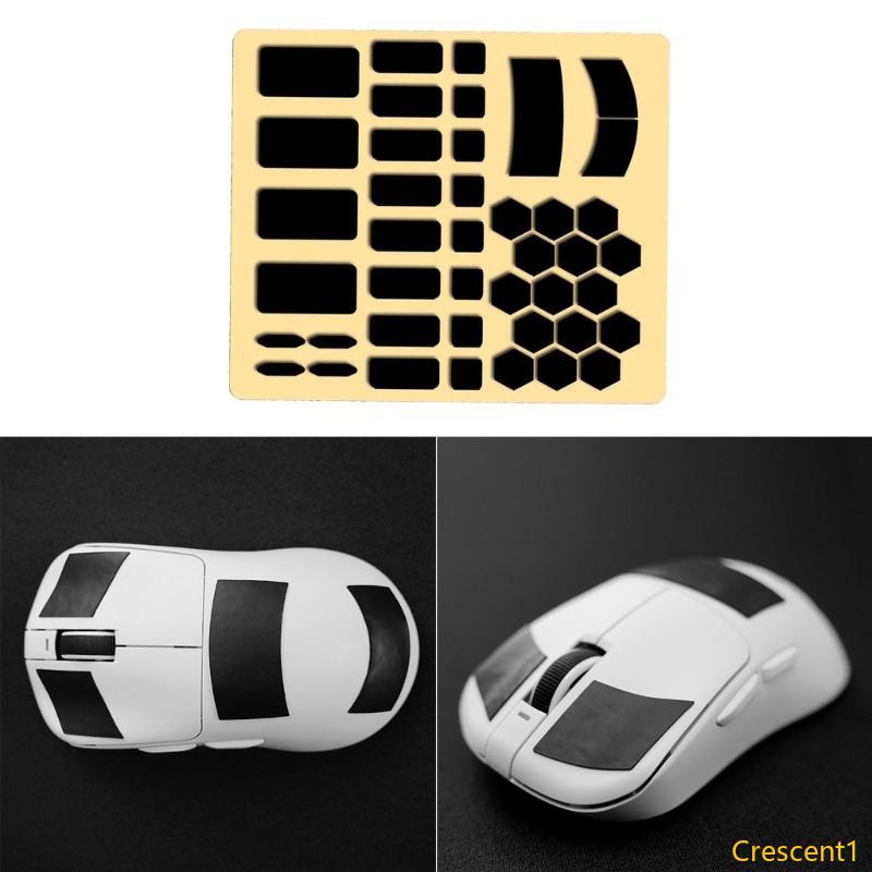 Crescent1 1 แพ็คซิลิโคนสากลกันเหงื่อ Stikers สําหรับคีย์บอร์ดและคอนโทรลเลอร์เมาส์