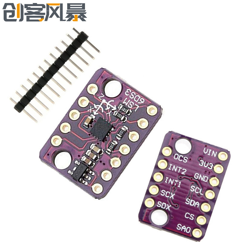GY-LSM6DS3 ปั้น Donkey 6 Degrees of Freedom Breakout IIC/SPIAL