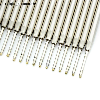 [ruiqingzhuccc] 10 ชิ้นหมึกสีฟ้า parker สไตล์มาตรฐาน 1.0 มม.ปากกาลูกลื่นเติม nib ขนาดกลาง [TH]