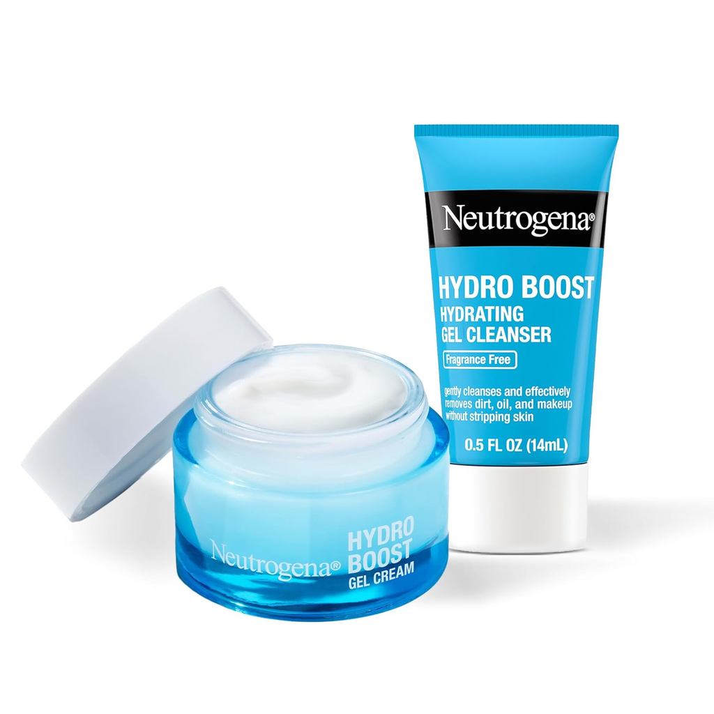 Neutrogena Hydro Boost Hydrating Gel Cream มอยเจอร์ไรเซอร์บํารุงผิวหน้าสําหรับผิวแพ้ง่าย 1.7 fl oz p