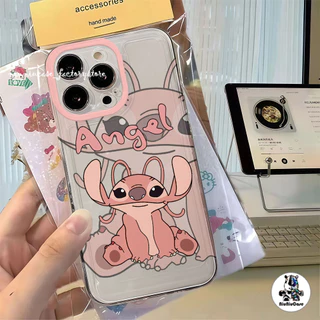เคส For IPhone 17 11 15 16 13 12 14 Pro Max 7 8 16 15 14 Plus X XS XR เคสไอโฟน16 เคสใส แฮปปี้สติชัย น่ารัก TPU Soft Case