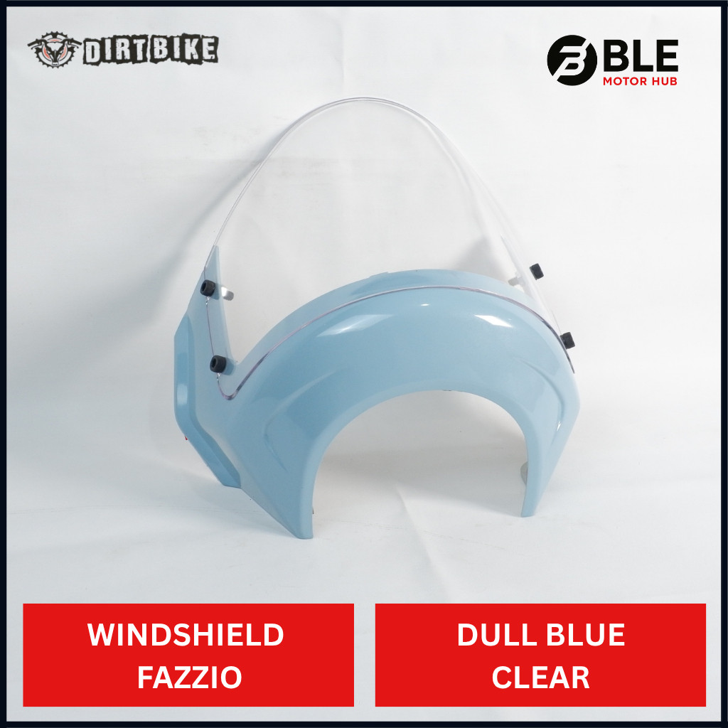 Dirtbike Winsil Fazzio หมองคล้ํา สีฟ้าใส | BLE มอเตอร์ฮับ