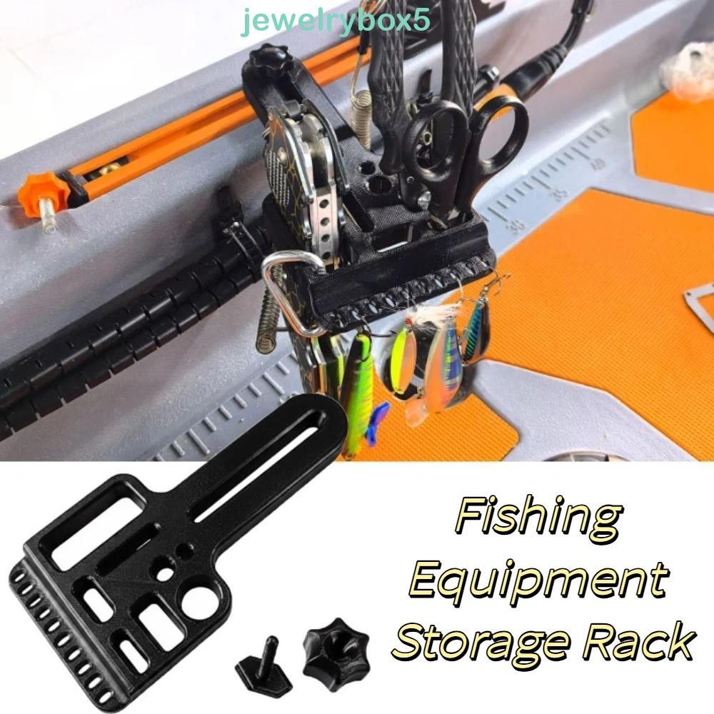 JEWELRYBOX5 Kayak Fishing Gear Holder, แบบพกพาทนทานตกปลา Kayak อุปกรณ์เสริม, สแตนเลสทนทาน Anti Shake