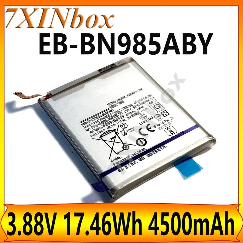 7XINbox EB-BN985ABY 3.88V 17.46Wh 4500mAh OEM แบตเตอรี่แล็ปท็อปสําหรับ Samsung Galaxy หมายเหตุ 20 Ul