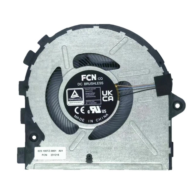 FZ พัดลม CPU แล็ปท็อป DFS5K12B15E6AE DC5V 0.5 4 พินสําหรับ Dell Latitude 3440 พัดลม UMA 0PKP5N PKP5N