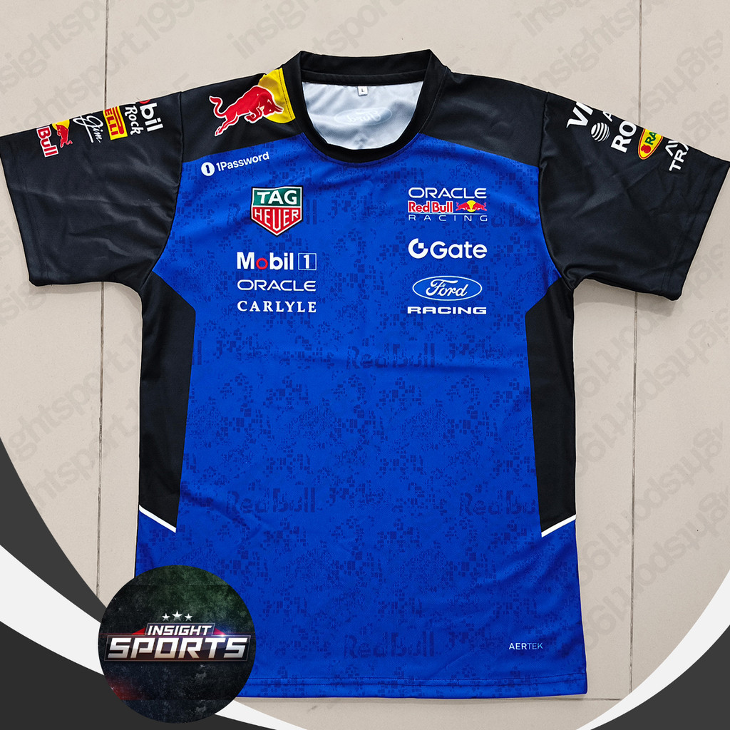 คำแนะนำยอดนิยม codเสื้อF1 คอกลมแขนสั้นฟอร์มูล่าวัน ทีม เรดบูล #FM0189 พิมพ์ทั้งตัว XS-5XL