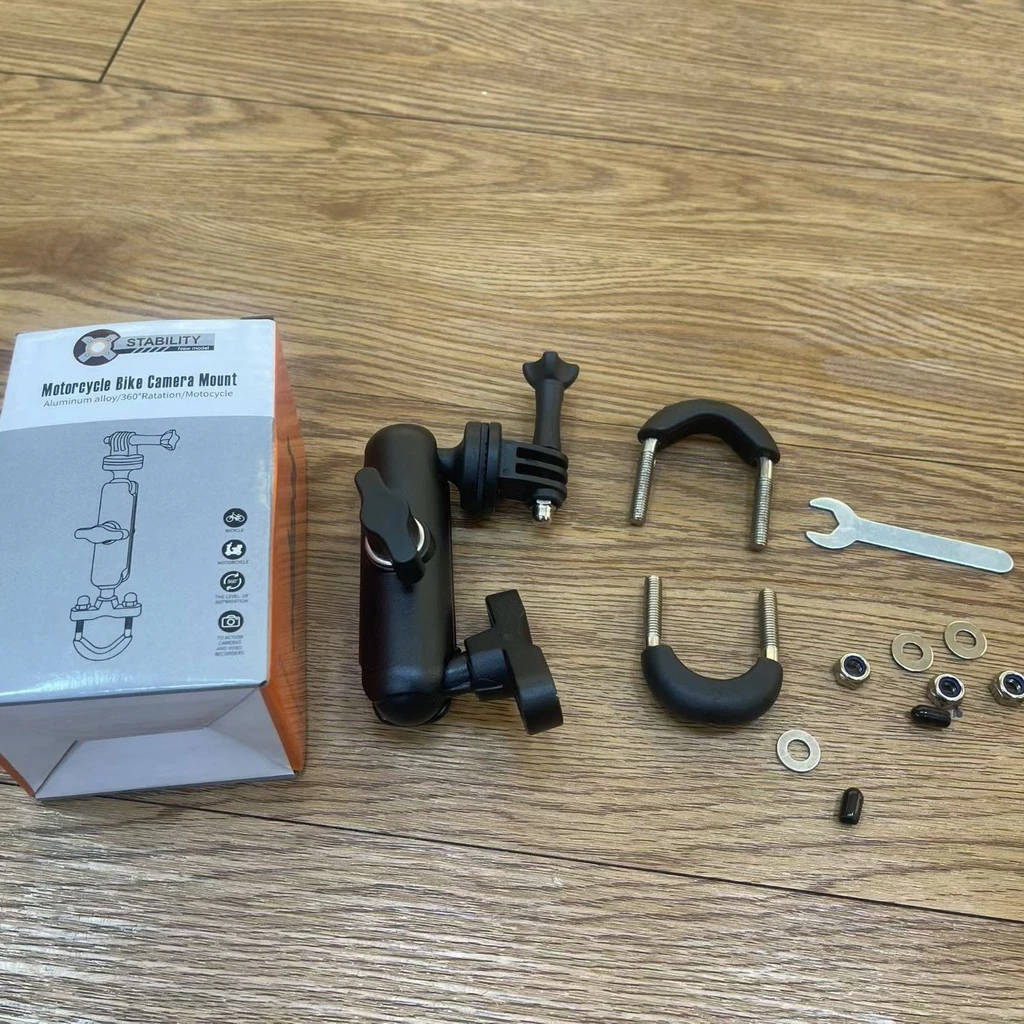 ขายึดแฮนด์มอเตอร์ไซค์สำหรับ GoPro Insta360 DJI thumbnail 6
