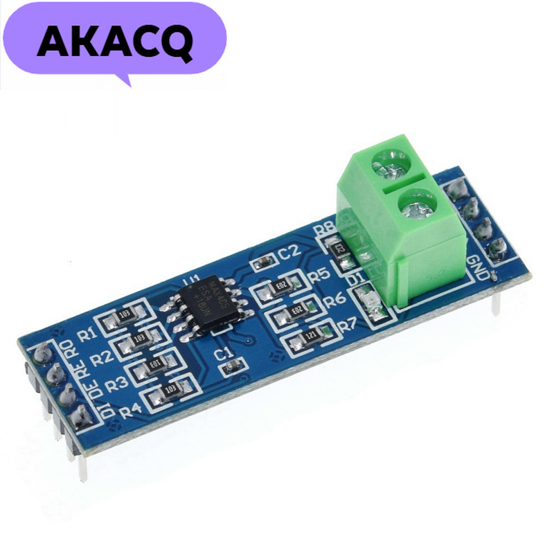 MAX485 โมดูล RS-485 TTL ถึง RS485 MAX485CSA โมดูลแปลงสําหรับ Arduino