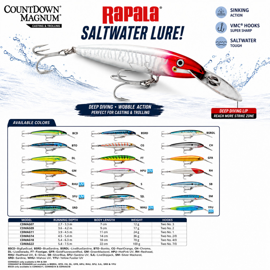RAPALA    MAGNUM   CD   11