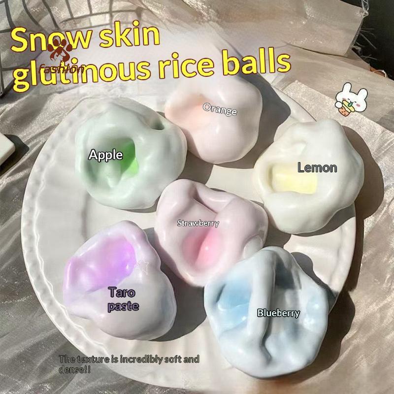 [Fas-t] 1 ชิ้น Ice Skin Jelly Ball Squishy ของเล่นสําหรับเด็กผู้ใหญ่เหมาะสําหรับผ่อนคลายปราศจากความเ