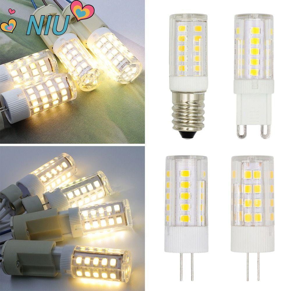 NIUYOUJS หลอดไฟข้าวโพด LED ไฟ G4 G9 E14 หลอดไฟข้าวโพด