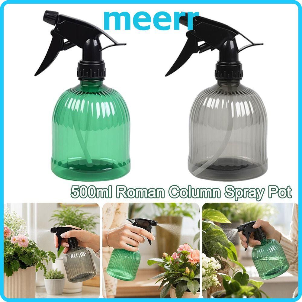 MEERR Fine Mist Sprayer, 500ml สเปรย์พืชขวดสเปรย์,Reusable Fine Mist Trigger Sprayer ทําความสะอาด