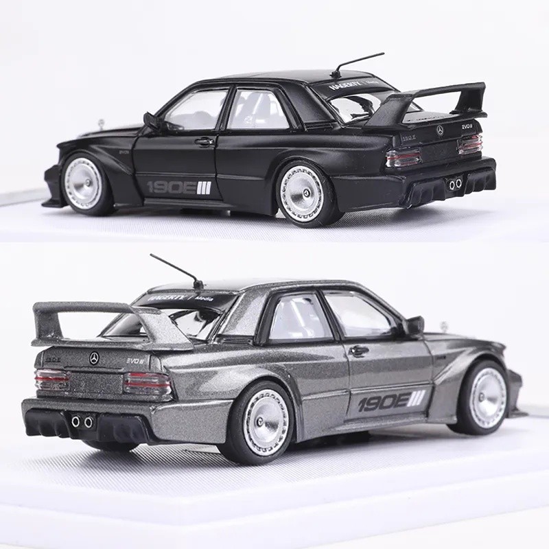 BSC 1: 64 Benz 190e EVO W201 ดัดแปลงจําลองรถรุ่นคอลเลกชันเครื่องประดับ * 30726