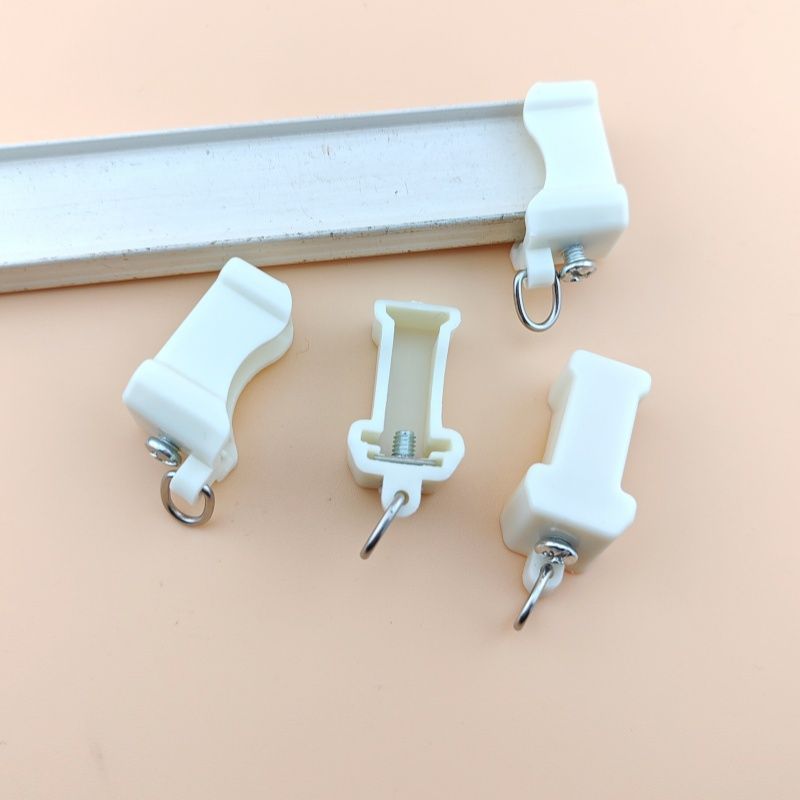 ❤❤มาใหม่❤❤ Old-fashioned Curtain Track Pulley End Plug ทั้งด้านข้างซีลกลางโค้งซีลรูปตัว I กลางโค้ง T