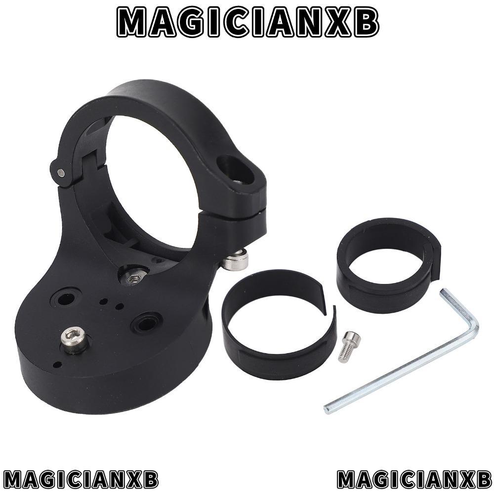 MAGICIANXB ขายึดไฟท้ายจักรยาน, ขายึดไฟท้ายสีดําแบบปรับได้, ทนทานติดตั้งง่ายจักรยานคอมพิวเตอร์สําหรับ