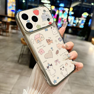 Ốp Lưng IPhone 13 15 11 17 16 12 14 ProMax background_meo_cho_dep 7 8Plus XR X XS Max